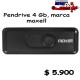 pendrive 4 gb, marca maxell/precio: $ 5.900