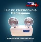 luz de emergencia rentagame/ doble leds automatica