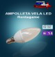 ampolleta vela led rentagame /4 watt/montura: e -14