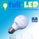 ampolleta   full-led 5 watt/220v luz fria/luzcalida/pl