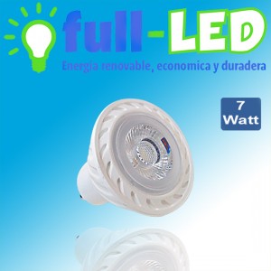 importadora full-led Repuestos en Chile en La Cisterna |  Dicroico full-led / 7 watt/gu10/ envios a todo chile, Iluminacion led, ahorre hasta un 90% de energia electrica