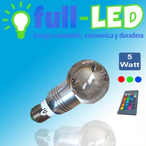 importadora full-led Repuestos en Chile en La Cisterna |  Ampolleta burbuja full-led / 5 watt-envios a todo chile, Iluminacion led, ahorre hasta un 90% de energia electrica