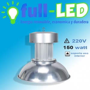 importadora full-led Repuestos en Chile en La Cisterna |  Campana industrial  full-led /150 watt-luz fria-envios a todo chile, Importadora full-led, es lider en iluminacion led y kit solares