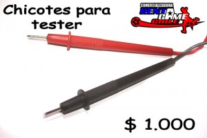 RENTAGAME CHILE Repuestos en Chile en La Cisterna |  Chicotes para tester y multitester/precio: $ 1.000 pesos, Rentagame: maquinas de juego:  accesorios,repuestos, servicio tecnico