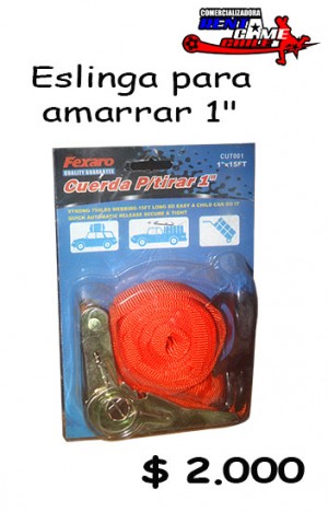 RENTAGAME CHILE Repuestos en Chile en La Cisterna |  Eslinga para amarrar 1