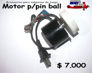 RENTAGAME CHILE Repuestos en Chile en La Cisterna |  Motor para  maquinas de juego pin ball precio: $ 7.000, Rentagame: maquinas de juego:  accesorios,repuestos, servicio tecnico