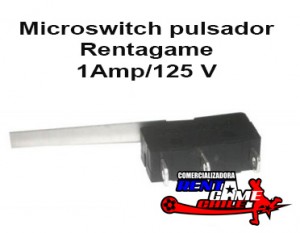 Rentagame chile Repuestos en Chile en La Cisterna |  Microswitch pulsador rentagame /1 amp/125 volt/articulos electronicos, Rentagame: maquinas de juego,accesorios, repuestos y serv. tecnico
