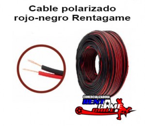 Rentagame chile Repuestos en Chile en La Cisterna |  Cable polarizado rojo-negro rentagame/articulos  - electronicos   , Rentagame: maquinas de juego,accesorios, repuestos y serv. tecnico