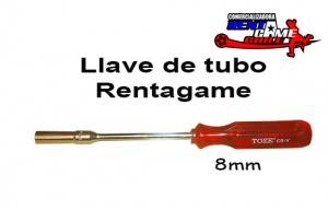 Rentagame chile Repuestos en Chile en La Cisterna |  Llave de tubo o saca billetero rentagame /8 mm, Rentagame: maquinas de juego,accesorios, repuestos y serv. tecnico