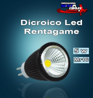 Rentagame chile Repuestos en Chile en La Cisterna |  Dicroico led rentagame 5 watt-220 volt-mr16-luz fria, Rentagame: maquinas de juego,accesorios, repuestos y serv. tecnico