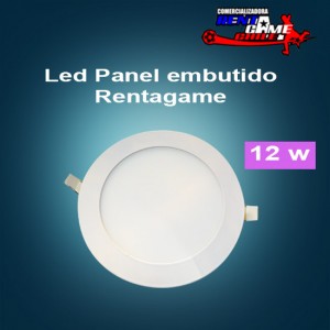 Rentagame chile Repuestos en Chile en La Cisterna |  Led panel embutida rentagame /12 watt/envios a todo chile, Rentagame: maquinas de juego,accesorios, repuestos y serv. tecnico