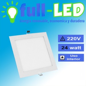 importadora full-led Repuestos en Chile en La Cisterna |  Embutido redondo full-led 24 watt/envios a todo chile, Iluminacion led, ahorre hasta un 90% de energia electrica