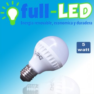 importadora full-led Repuestos en Chile en La Cisterna |  Ampolleta   full-led 5 watt/220v luz fria/luzcalida/pl, Iluminacion led, ahorre hasta un 90% de energia electrica