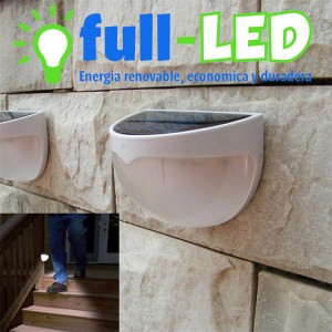 importadora full-led Repuestos en Chile en La Cisterna |  Lampara  de  pared  solar   semicircular full-led, Energia solar limpia y renovable